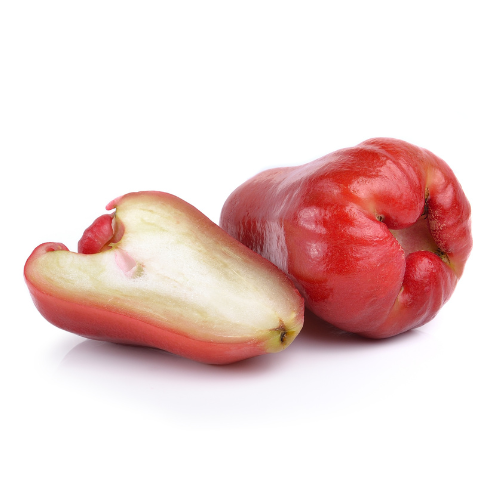 Black Peral Wax Apple on a white background