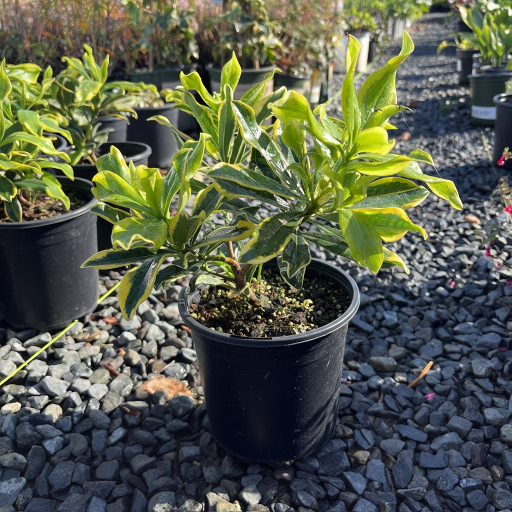 Meijima Variegated Winter Daphne