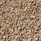 Close-up of small brown stones Pea Gravel